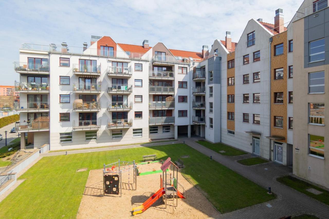 City Center Apartment With Balcony By Noclegi Renters Gdaňsk Exteriér fotografie