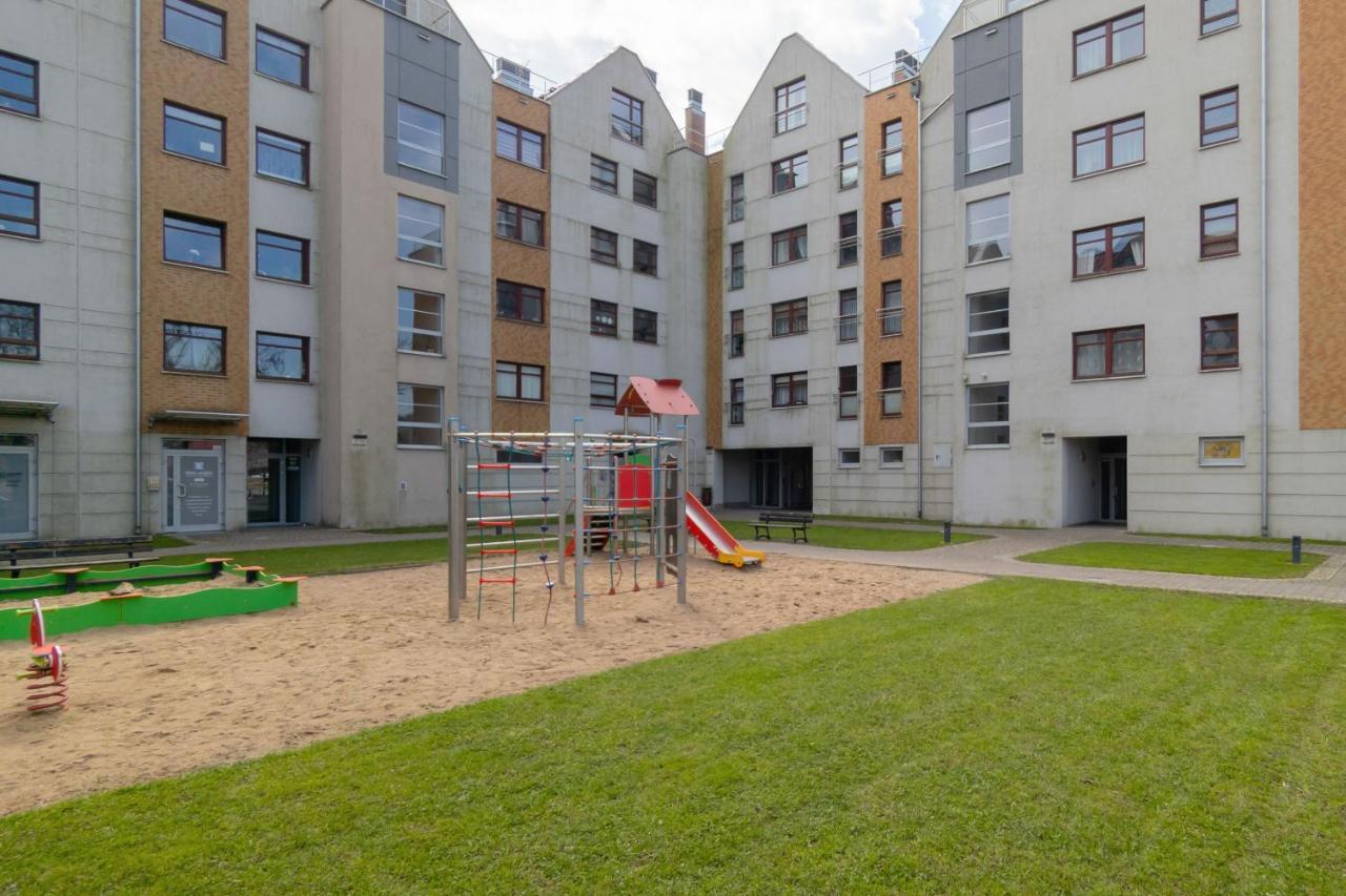 City Center Apartment With Balcony By Noclegi Renters Gdaňsk Exteriér fotografie